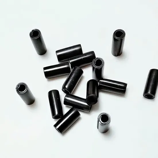 탄소강 아연 도금 배열 스프링 핀 탄성 직선 핀 DIN1481