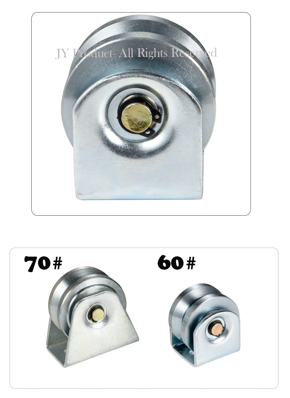 Heavy Duty Double Bearings Sliding Gate Wheel Roller Door Pulley