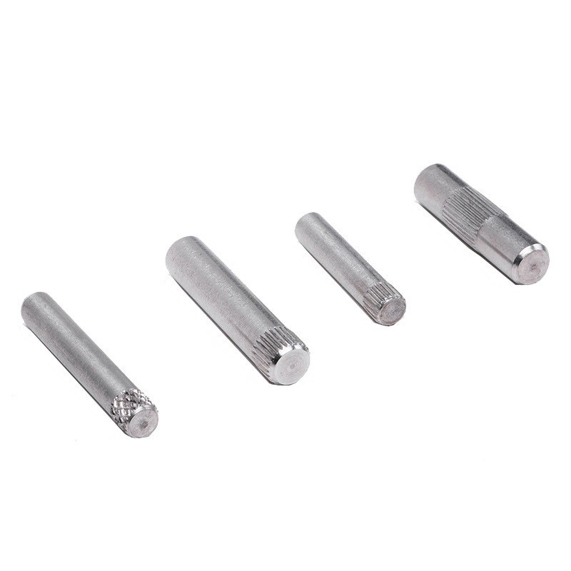 High Precision 304/316 Stainless Steel Knurled Dowel Pins