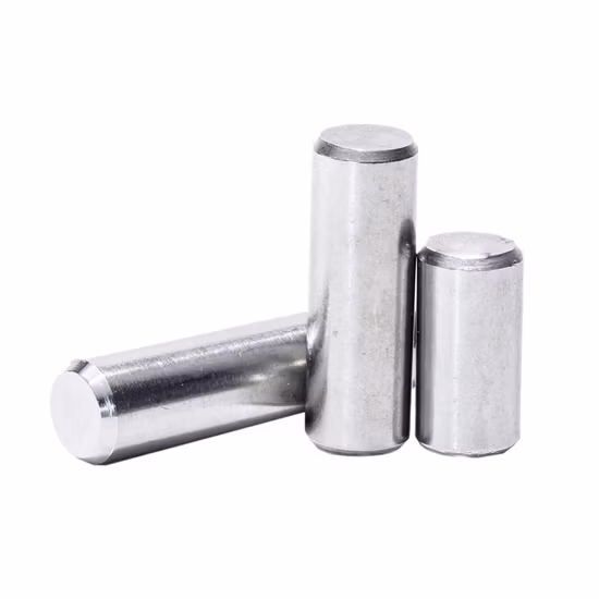 M4/M5/M6/M7/M8 Customized Size Black-Zinc Plated Vertical Knurled Pin